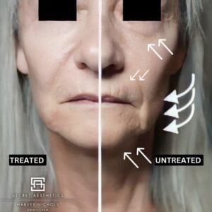 before and after mid face filler in birmingham