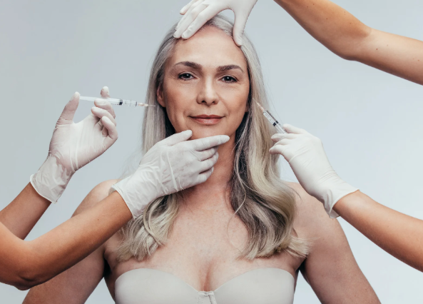 Collagen production treatments at Secret Aesthetics – Secret RF, chemical peels, laser therapy, and Sculptra